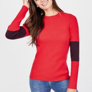 Calvin Klein Jeans | Red Stripe Sweater - E63